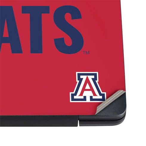 University of Arizona Wildcats Logo Split Red Dell Vostro Skin